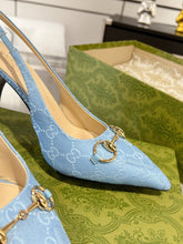 HORSEBIT SLINGBACK 105 IN SKY CANVAS